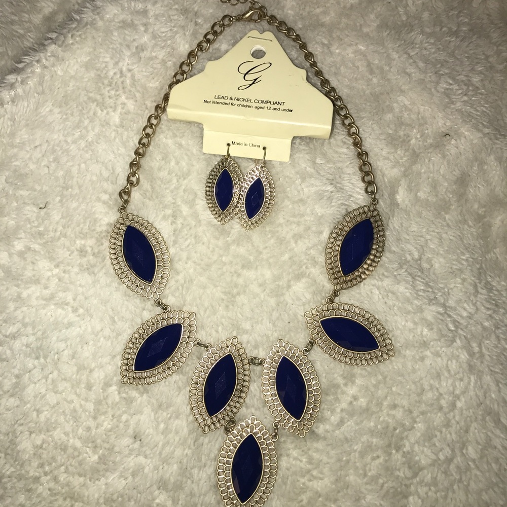 Royal blue set